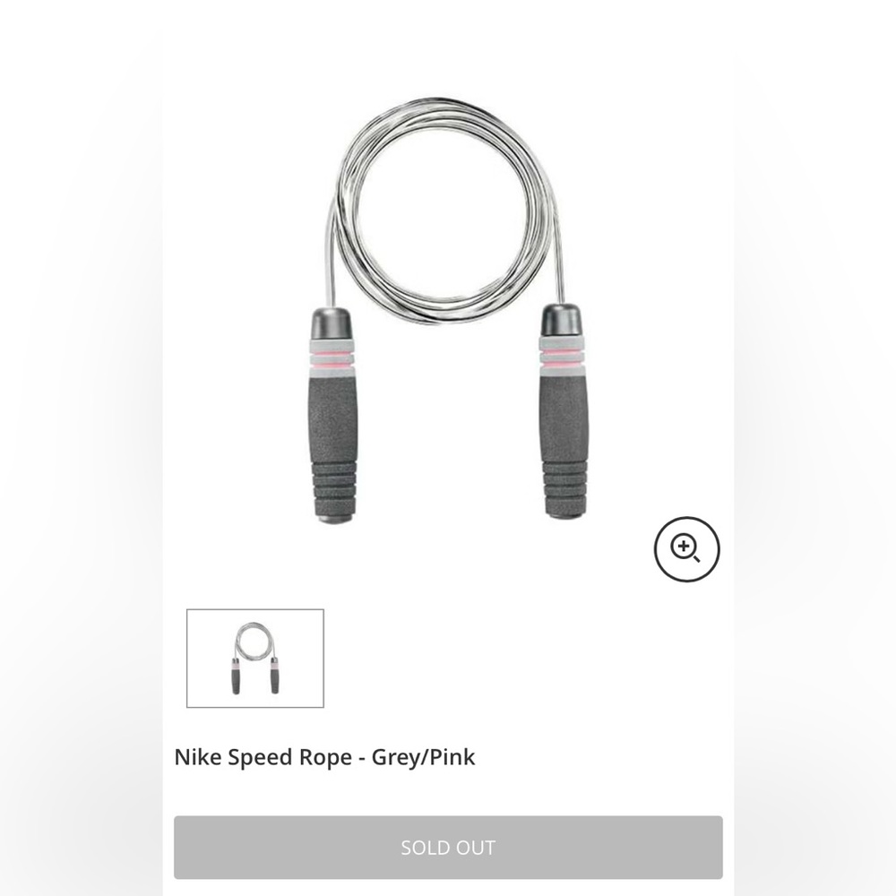 Nike Speed Rope - Grey/Pink